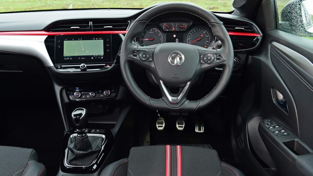 Vauxhall Corsa interior