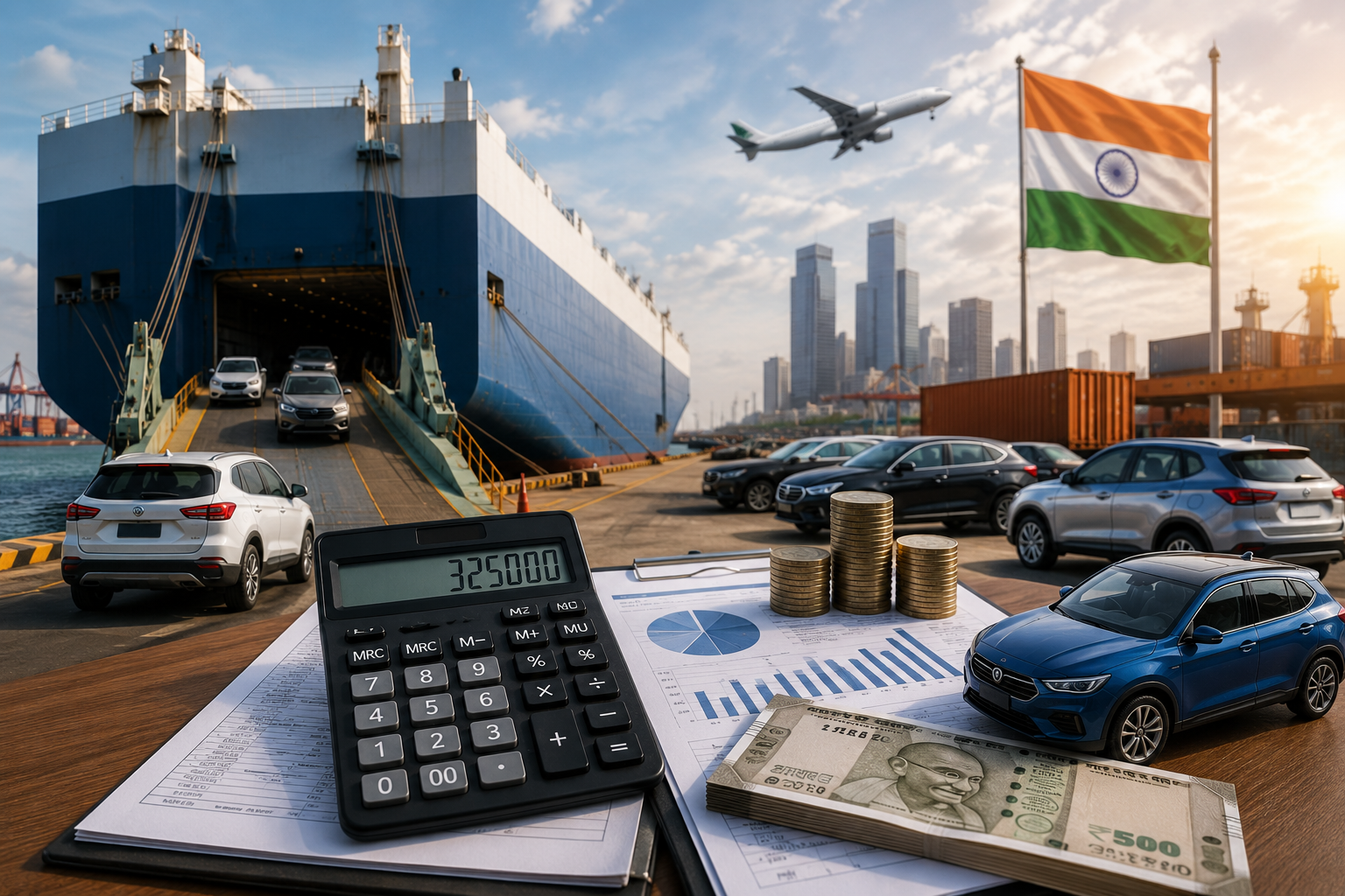 How Much Does It Cost to Import a Car to India