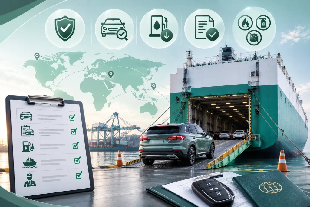 What Are the Rules Before Shipping by RORO