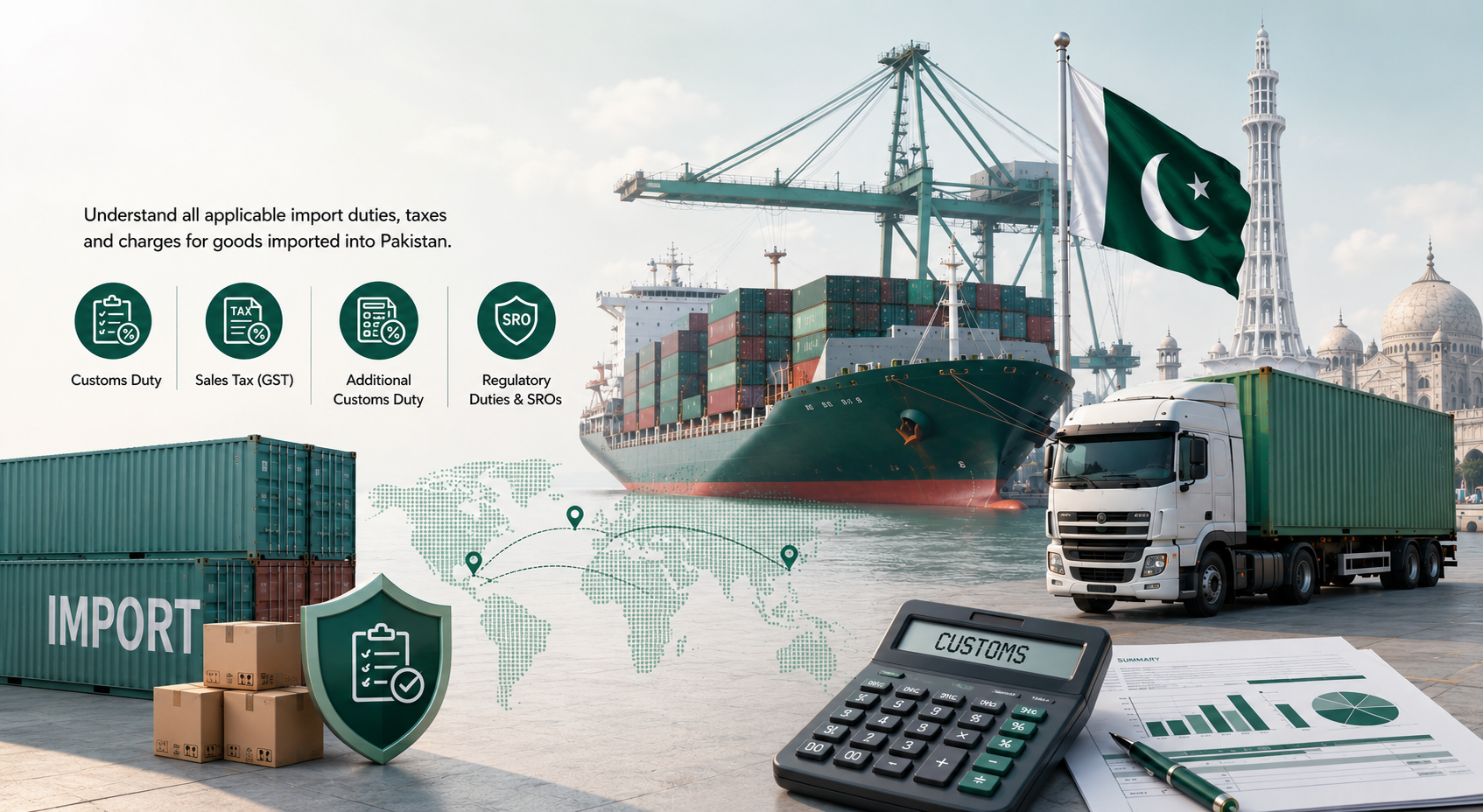 What Import Duty and Tax Apply in Pakistan