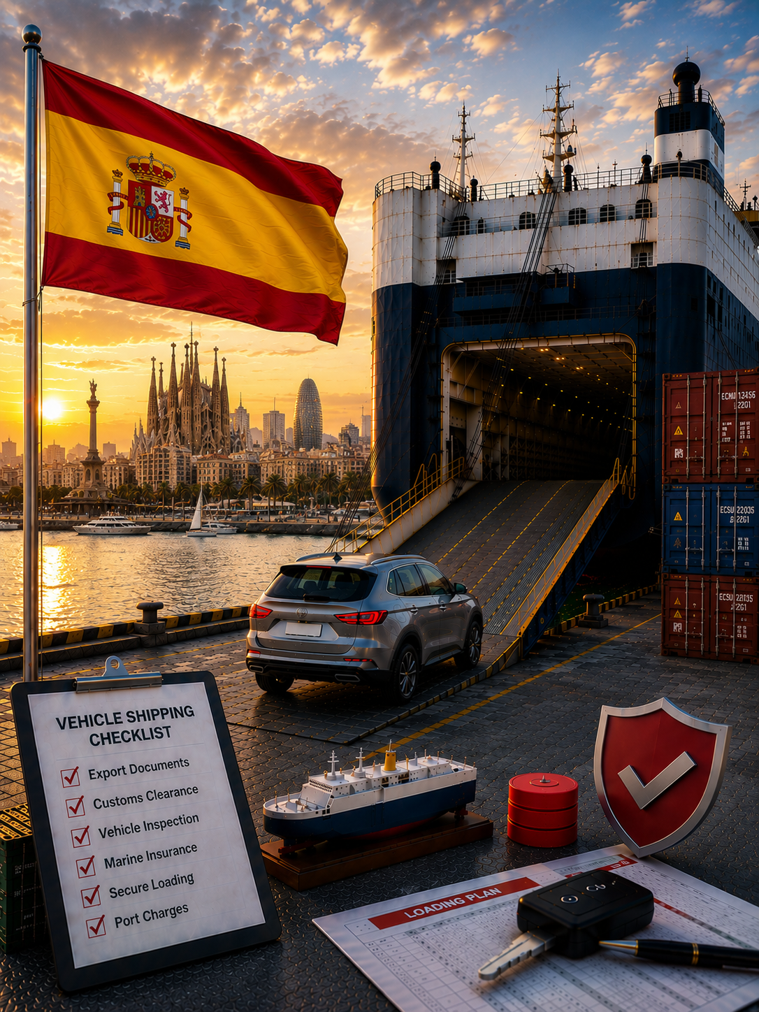 What Shipping Methods Are Available to Spain?