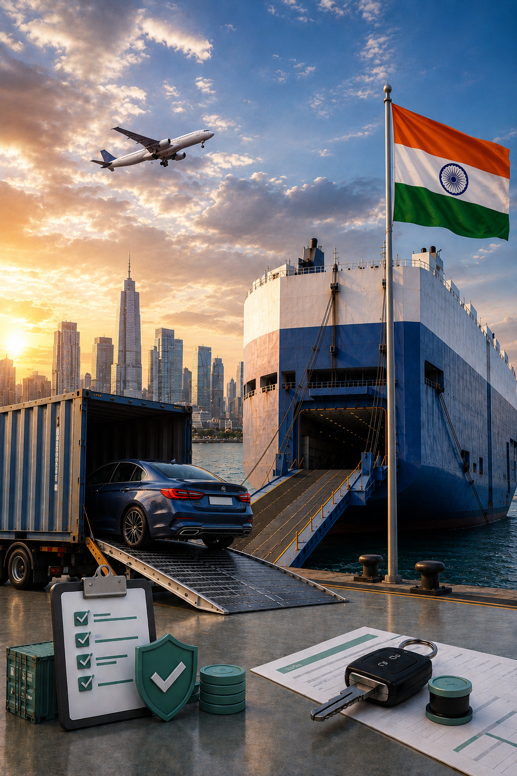 Shipping Methods Available to India